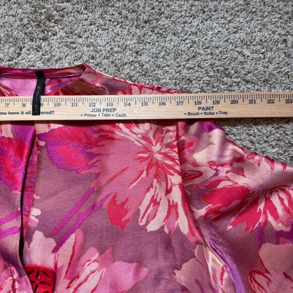 IC by Connie Abstract Floral Vintage Boho Jacket XL - Picture 10 of 16